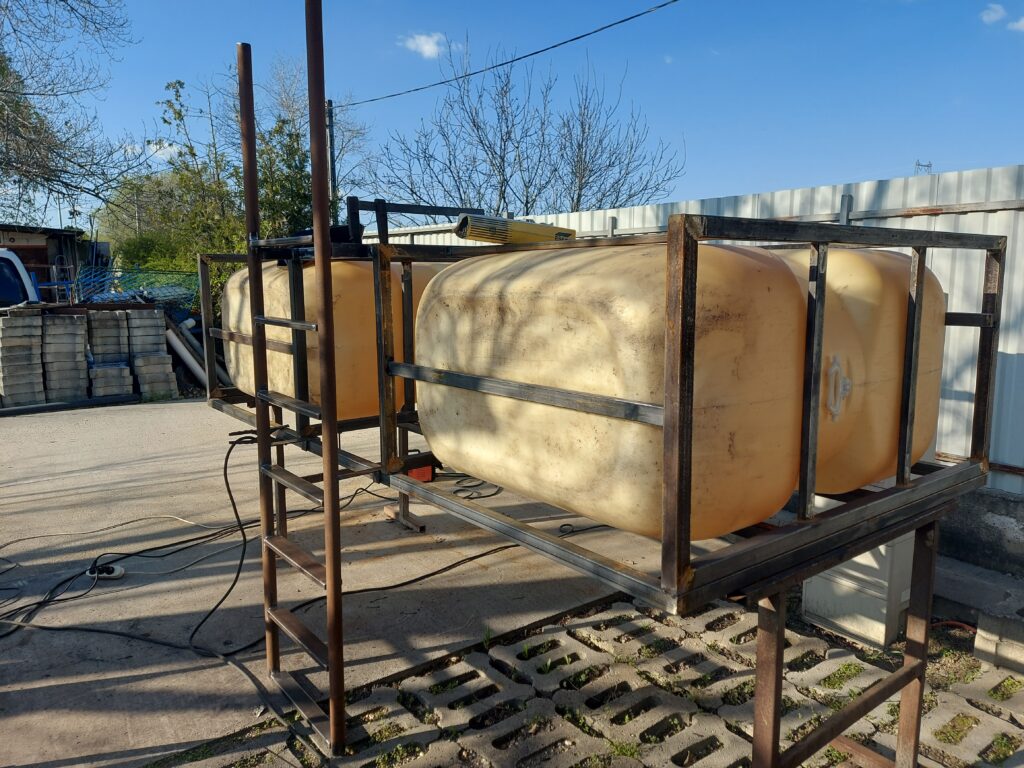 Úszó stég készítése